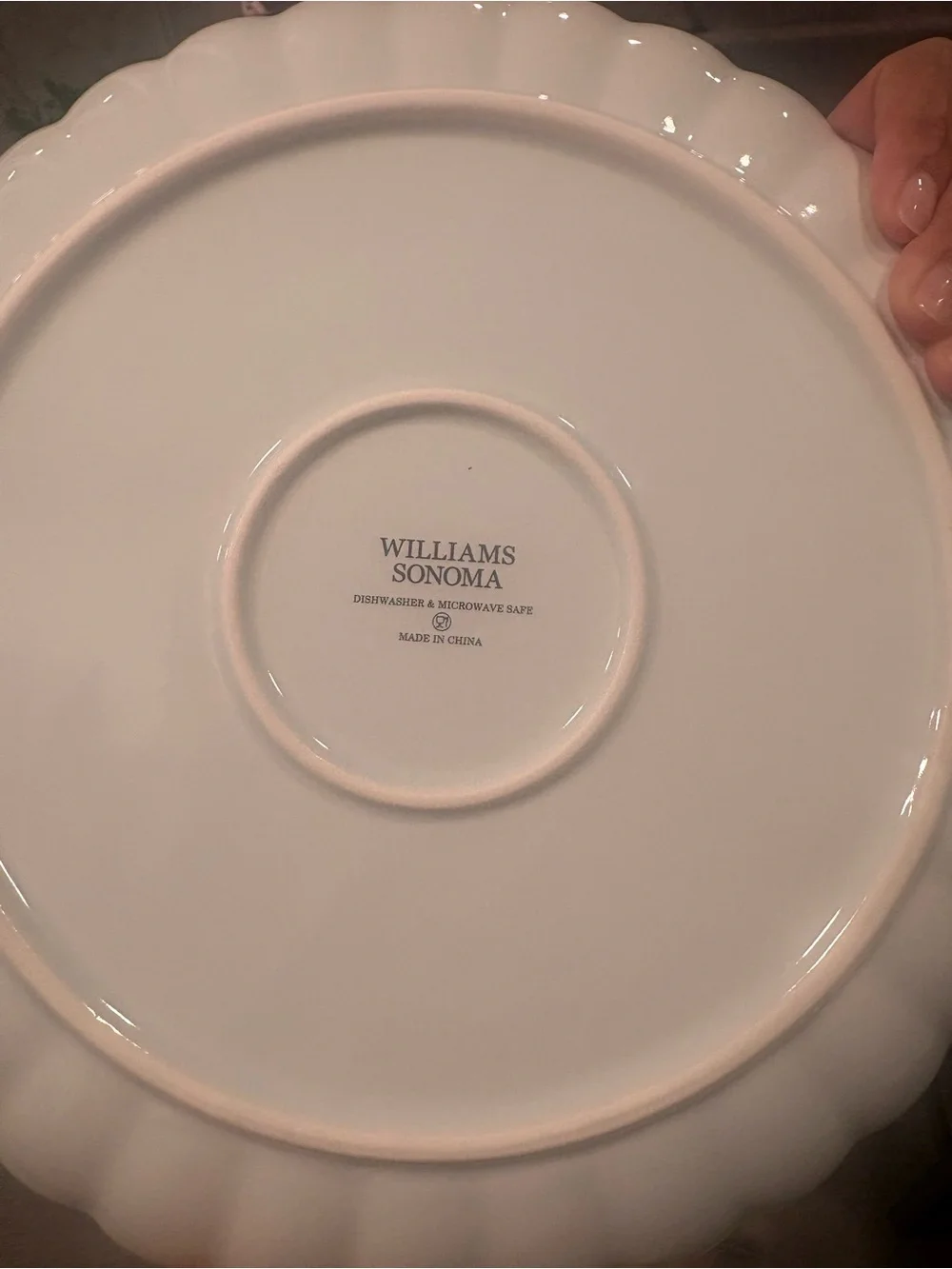 William Sonoma Dinner Plates